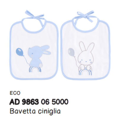 BAVAGLINO UX NEONATI AD9863 Tellini S.r.l. Ingrosso Abbigliamento